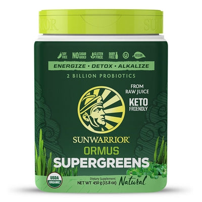 SUNWARRIOR Ormus Supergreens Natural 15.9 OZ